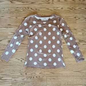 *3 for $20*Old Navy Polka Dots Boatneck Sweater M GUC